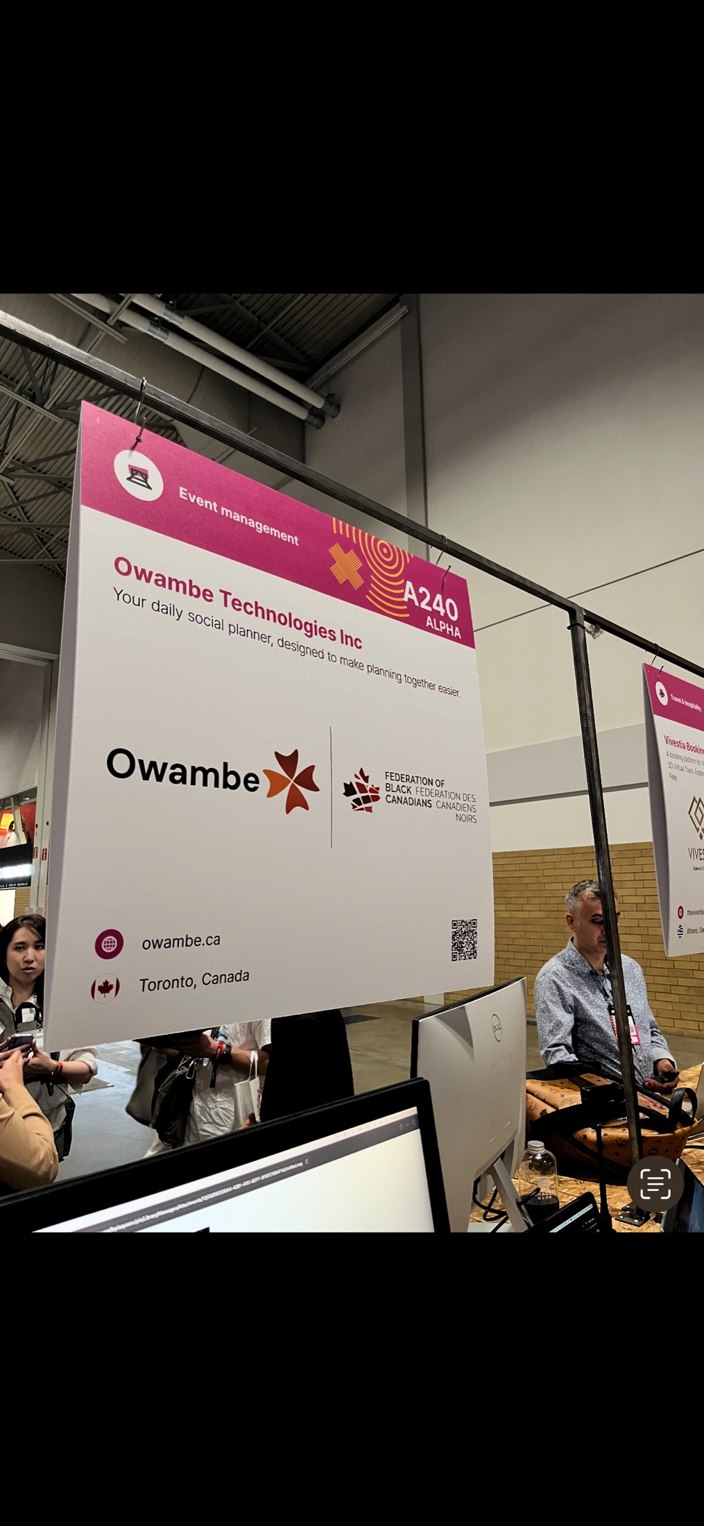 Owambe at Collision Conference